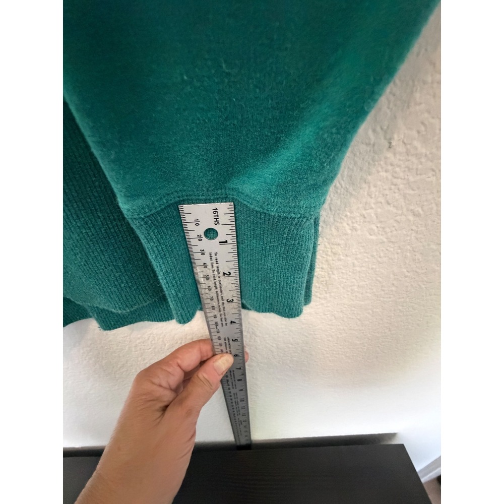 L.L.Bean Teal Crewneck Pullover Sweatshirt Womens Medium - Picture 14 of 17